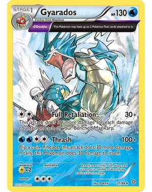 Pokemon Gyarados (021) Moderately Played Holofoil