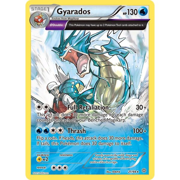 Pokemon Gyarados (021) Moderately Played Holofoil
