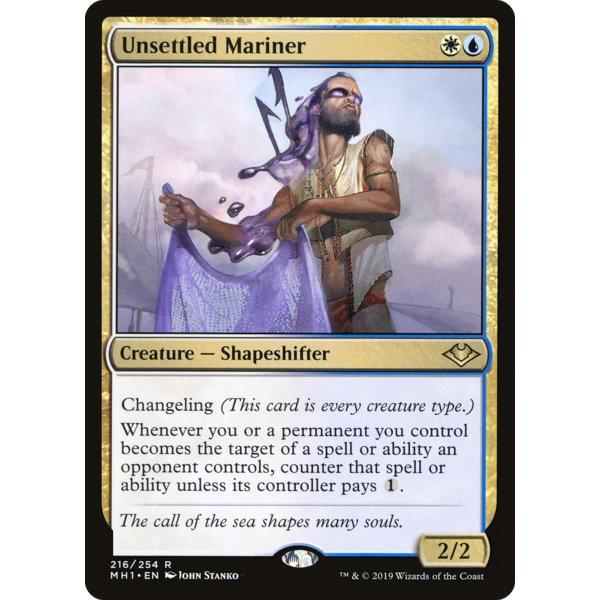 Magic: The Gathering Unsettled Mariner (216) Lightly Played