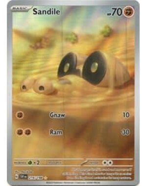 Pokemon Sandile (216) Near Mint Holofoil