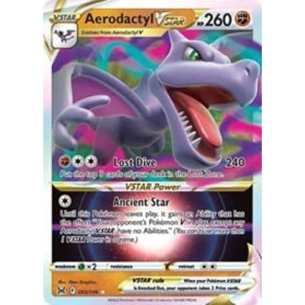Pokemon Aerodactyl VSTAR (093) Lightly Played Holofoil