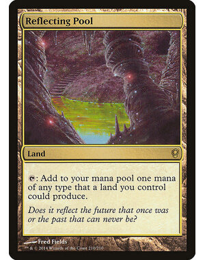 Magic: The Gathering Reflecting Pool (210) Lightly Played