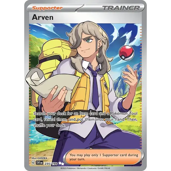 Pokemon Arven (235) Lightly Played Holofoil