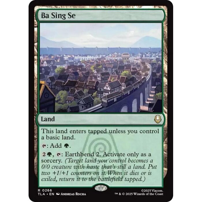 Magic: The Gathering Ba Sing Se (266) Lightly Played