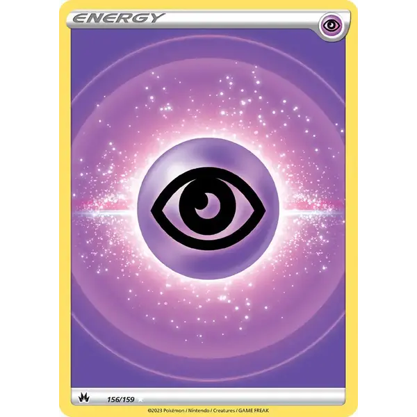Pokemon Psychic Energy (Texture Full Art) (156) Lightly Played Holofoil