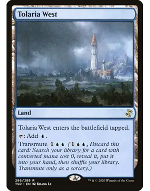 Magic: The Gathering Tolaria West (286) Lightly Played Foil