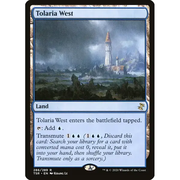 Magic: The Gathering Tolaria West (286) Lightly Played Foil