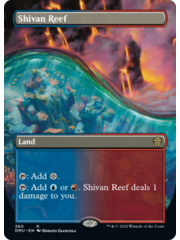 Magic: The Gathering Shivan Reef (Borderless) (380) Lightly Played