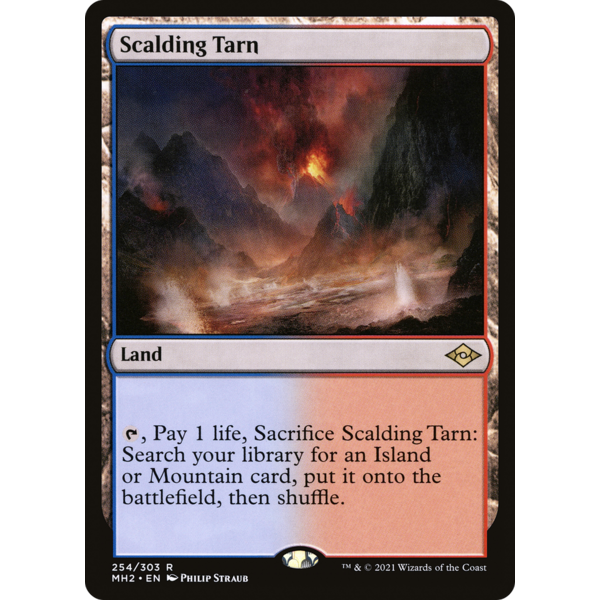 Magic: The Gathering Scalding Tarn (254) Lightly Played