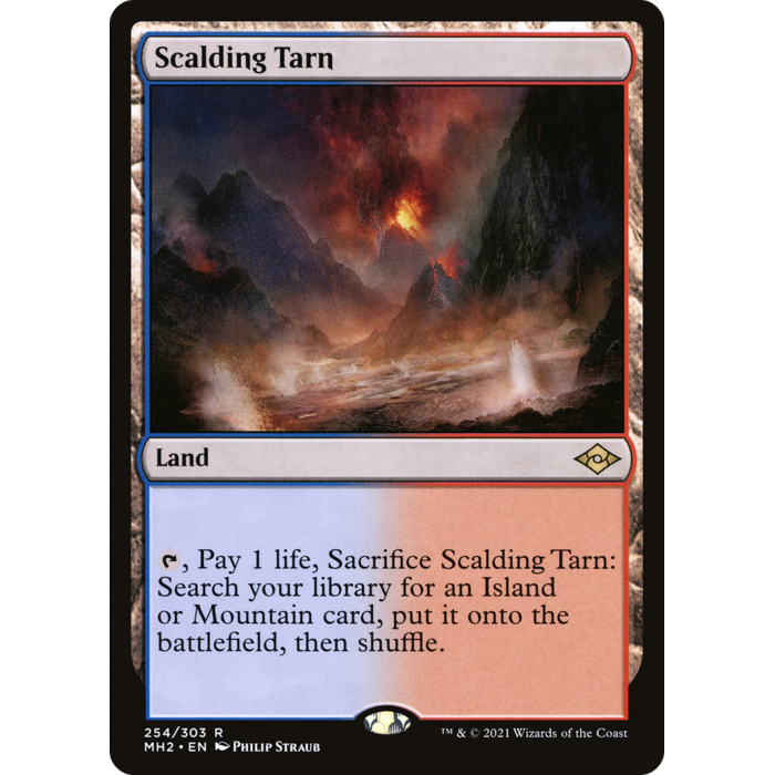Magic: The Gathering Scalding Tarn (254) Lightly Played