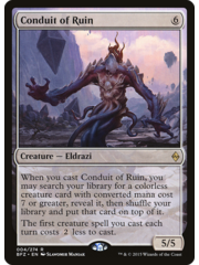 Magic: The Gathering Conduit of Ruin (004) Lightly Played