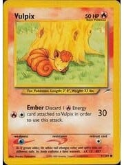 Pokemon Vulpix (091) Moderately Played