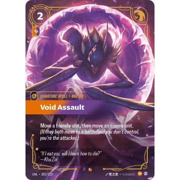 UVS Games Void Assault (202) Near Mint Foil
