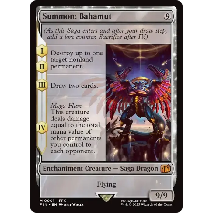 Magic: The Gathering Summon: Bahamut (001) Near Mint