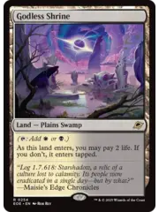 Magic: The Gathering Godless Shrine (254) Lightly Played Foil