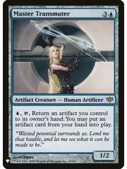 Magic: The Gathering Master Transmuter (031) Lightly Played