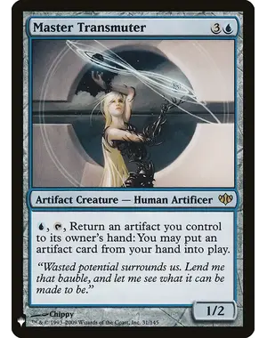 Magic: The Gathering Master Transmuter (031) Lightly Played