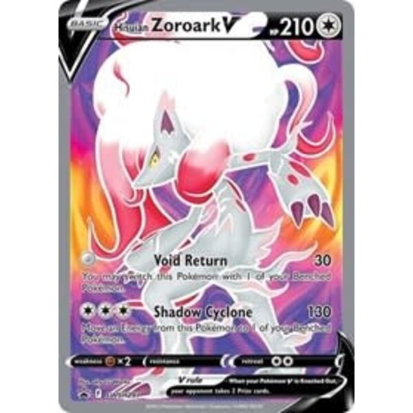 Pokemon Hisuian Zoroark V (SWSH297) Lightly Played Holofoil