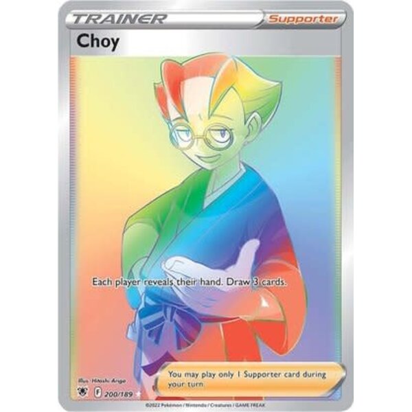 Pokemon Choy (Secret) (200) Lightly Played Holofoil