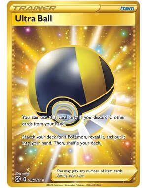 Pokemon Ultra Ball (Secret) (186) Near Mint Holofoil