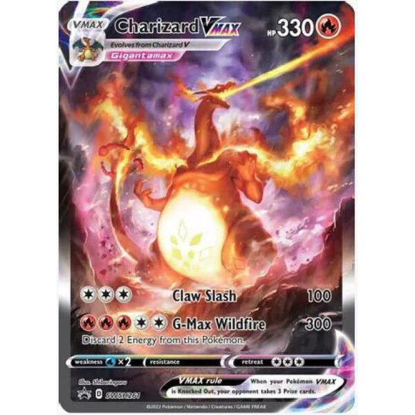Pokemon Charizard VMAX (SWSH261) Near Mint Holofoil