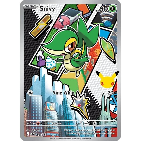 Pokemon Snivy (049) Lightly Played Holofoil
