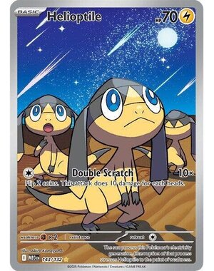 Pokemon Helioptile (143) Lightly Played Holofoil