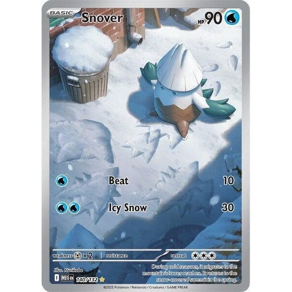 Pokemon Snover (140) Lightly Played Holofoil