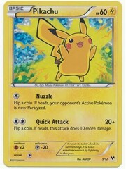 Pokemon Pikachu (005) Damaged Holofoil