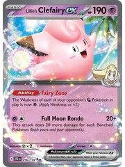 Pokemon Lillie's Clefairy ex (056) Lightly Played Holofoil