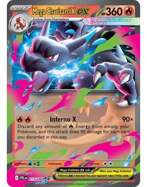 Pokemon Mega Charizard X ex (013) Lightly Played Holofoil
