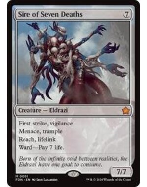 Magic: The Gathering Sire of Seven Deaths (001) Near Mint