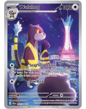 Pokemon Watchog (097) Lightly Played Holofoil