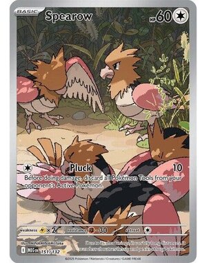 Pokemon Spearow (151) Lightly Played Holofoil