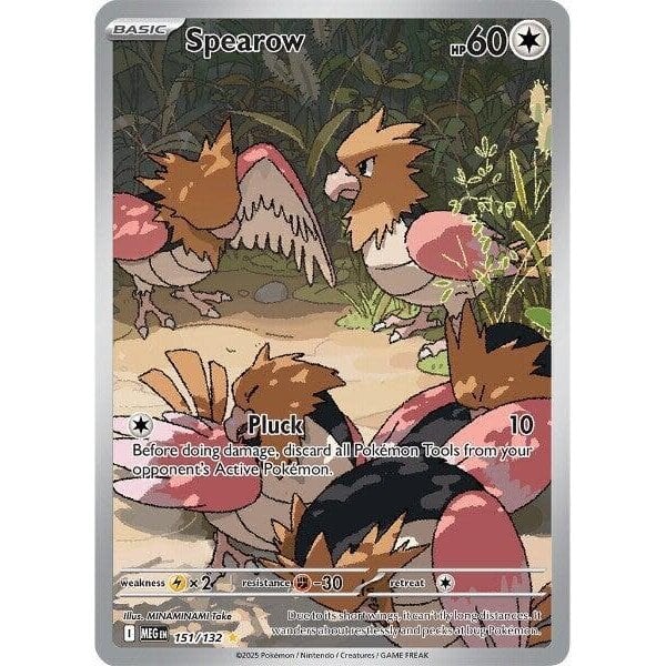 Pokemon Spearow (151) Lightly Played Holofoil