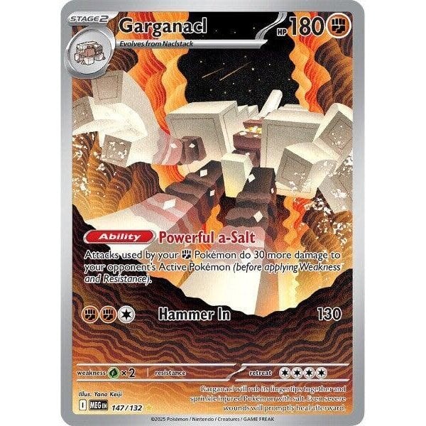 Pokemon Garganacl (147) Lightly Played Holofoil