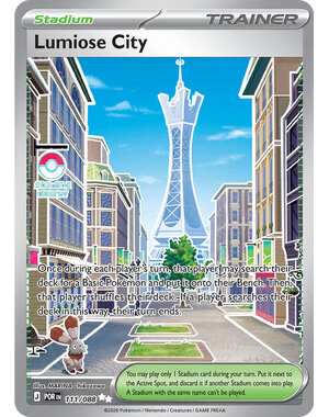 Pokemon Lumiose City (111) Lightly Played Holofoil