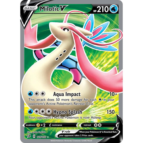 Pokemon Milotic V (Full Art) (179) Lightly Played Holofoil