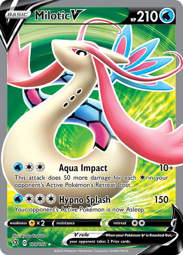 pokemon card milotic ex 042/191 – Surging Sparks – Evolution Lot : Toys & Games This attack does 70 damage for each heads Pokemon Card Milotic CHR 070/068