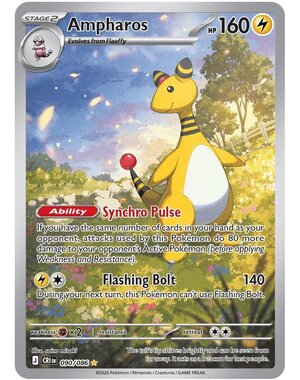 Pokemon Ampharos (090) Near Mint Holofoil
