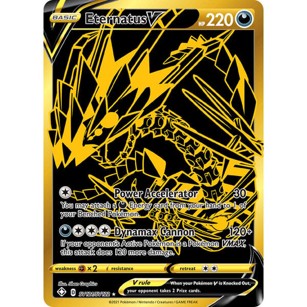 Pokemon Eternatus V (SV121) Lightly Played Holofoil