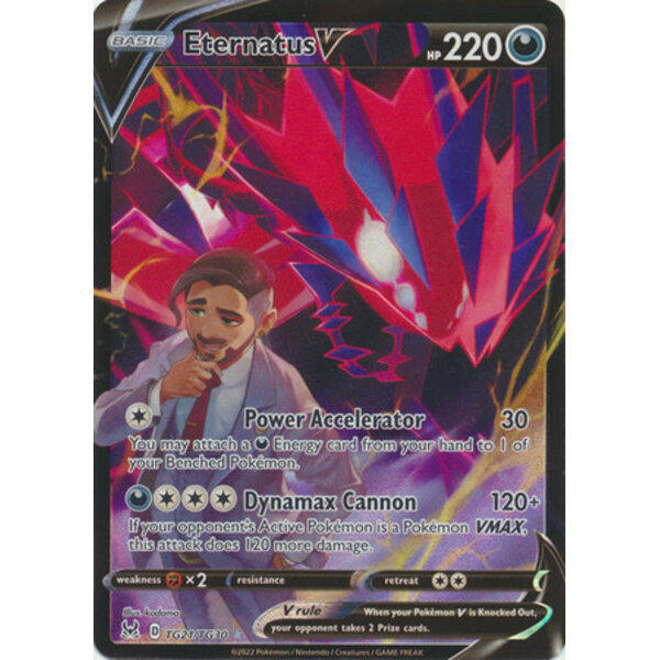 Pokemon Eternatus V (TG21) Near Mint Holofoil