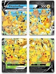Pokemon Pikachu V-Union [Set of 4] (139-142) Lightly Played Holofoil