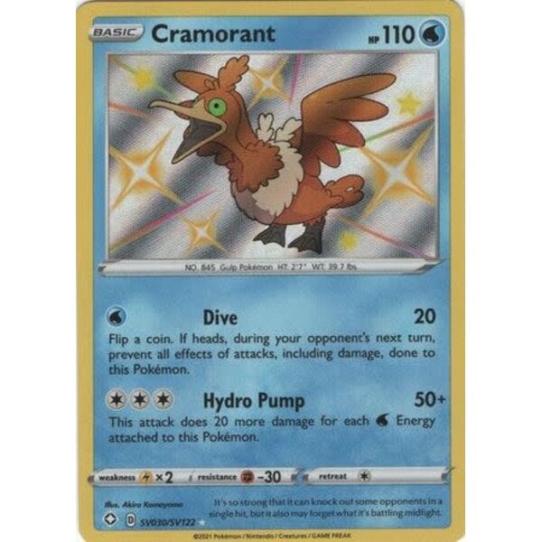 Pokemon Cramorant (SV030) Lightly Played Holofoil