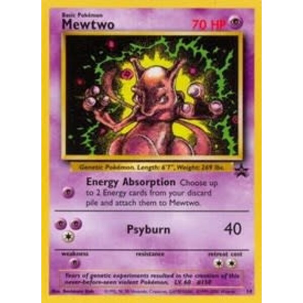 Pokemon Mewtwo (014) Damaged