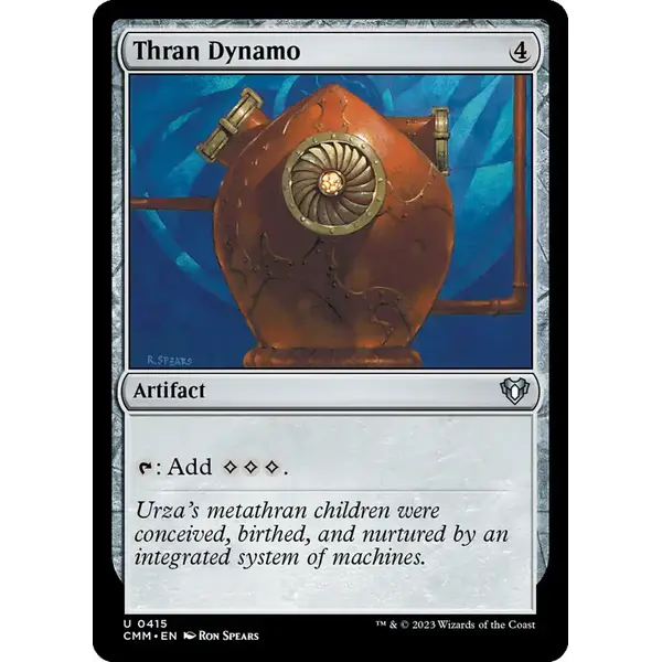 Magic: The Gathering Thran Dynamo (415) Lightly Played Foil