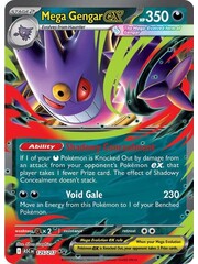 Pokemon Mega Gengar ex (125) Lightly Played Holofoil
