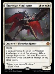 Magic: The Gathering Phyrexian Vindicator (027) Lightly Played Foil