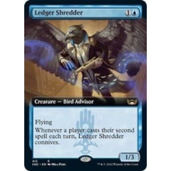 Magic: The Gathering Ledger Shredder (Extended Art) (412) Lightly Played