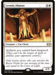 Magic: The Gathering Leonin Abunas (021) Near Mint